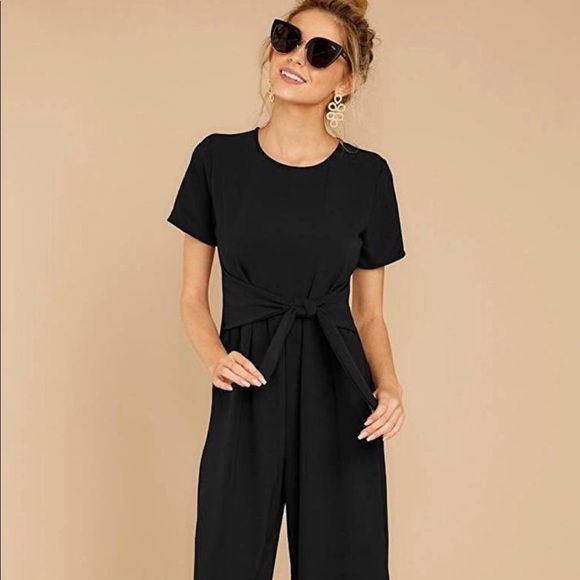 red dress boutique jumpsuit